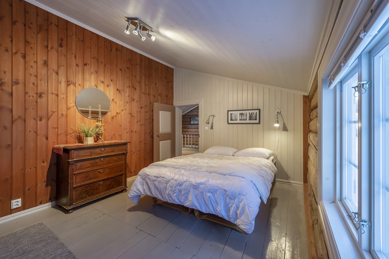 Også her har en latt tømmeret være synlig Galleribilde