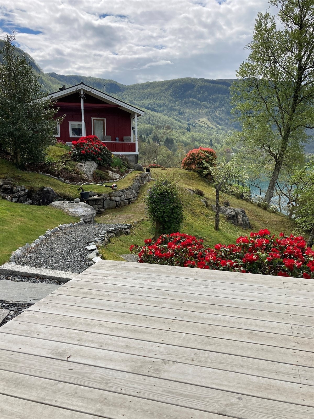 Flott opparbeidet uteområder Galleribilde