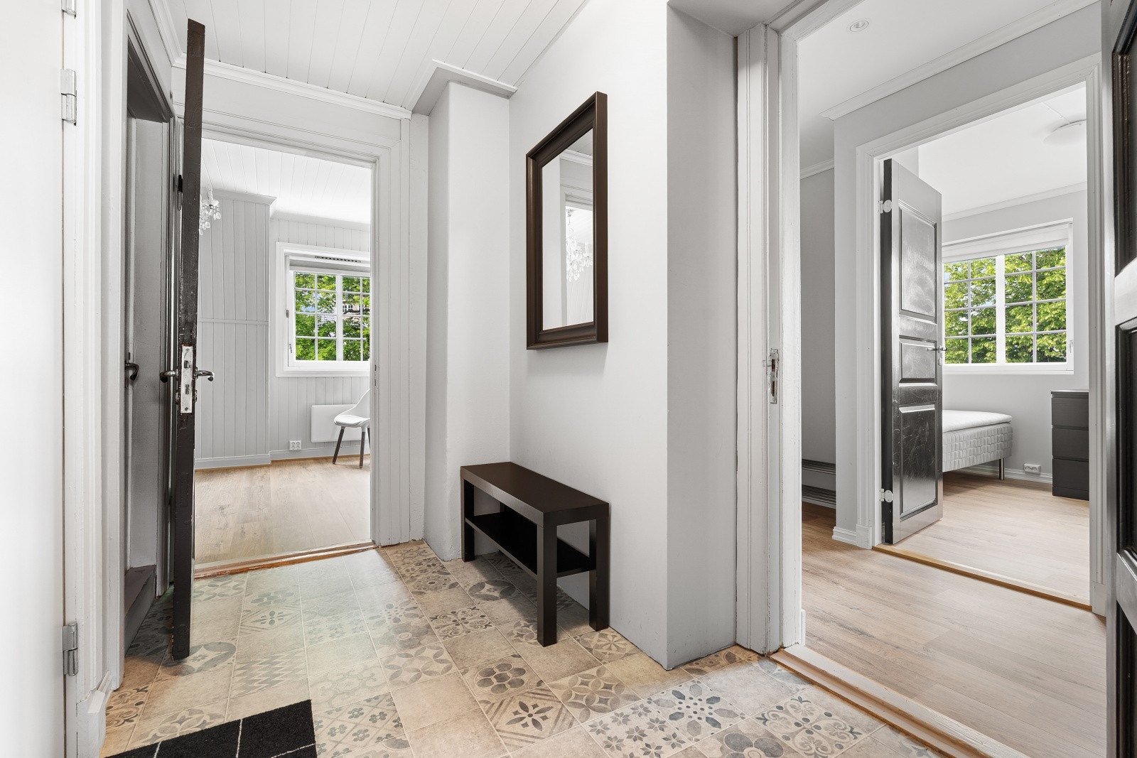 Boligen inneholder 3 soverom av god størrelse og med eget kjøleskap til hvert rom. Galleribilde