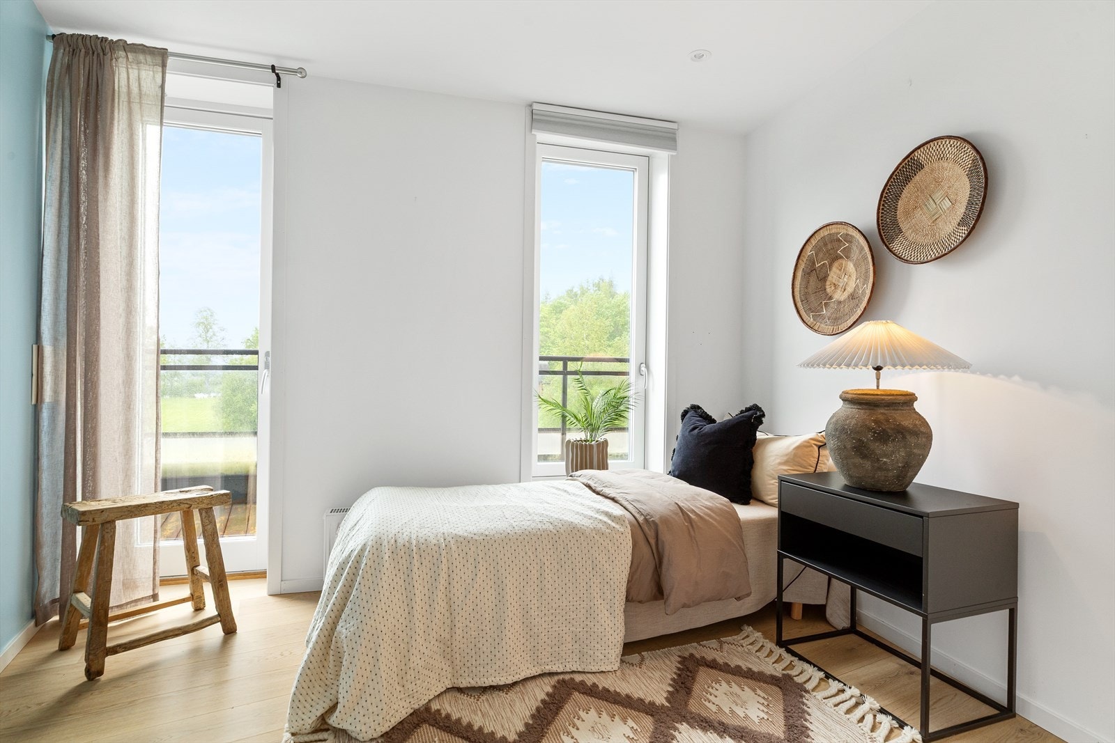 Det andre soverommet er på 7 kvm. Galleribilde