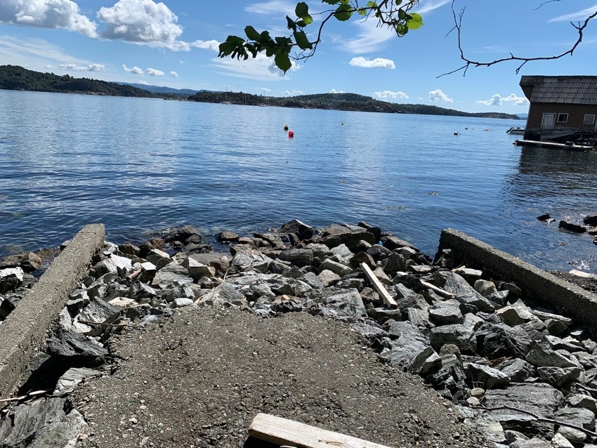 Nausttomten har godkjent rammeløyve til oppføring av naust Galleribilde