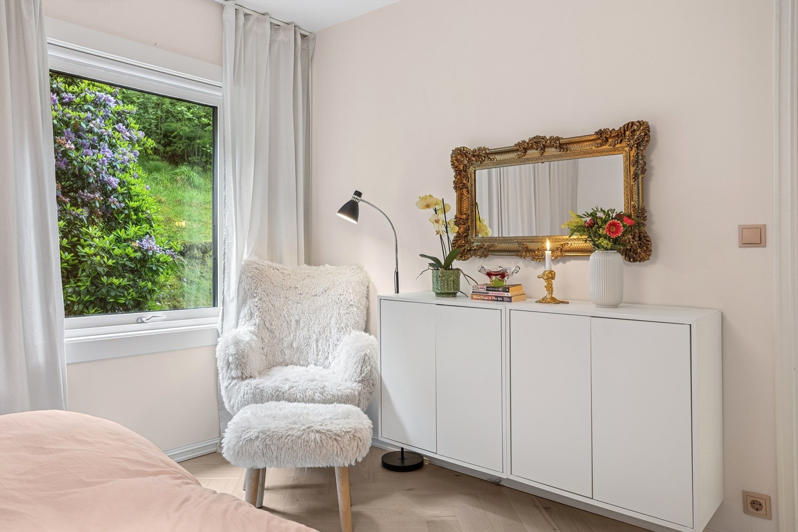 Soverommet er på 13,9m². Galleribilde