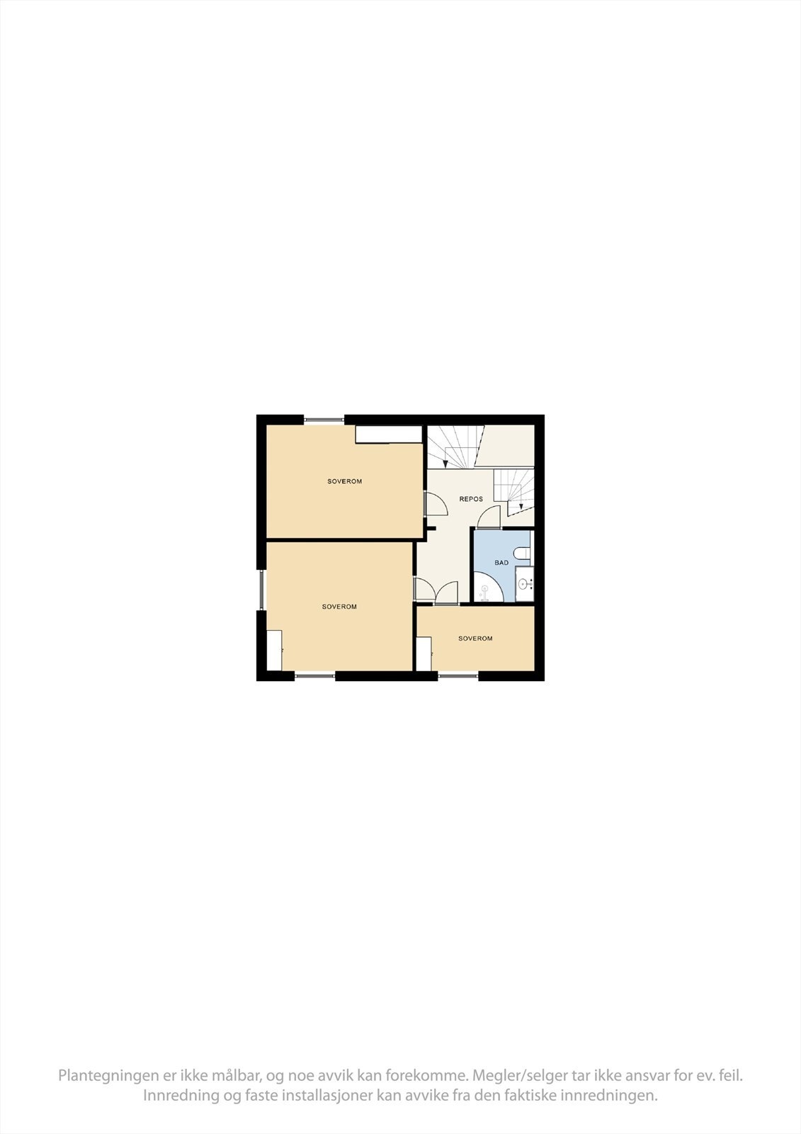 Plantegning 2.etasje Galleribilde