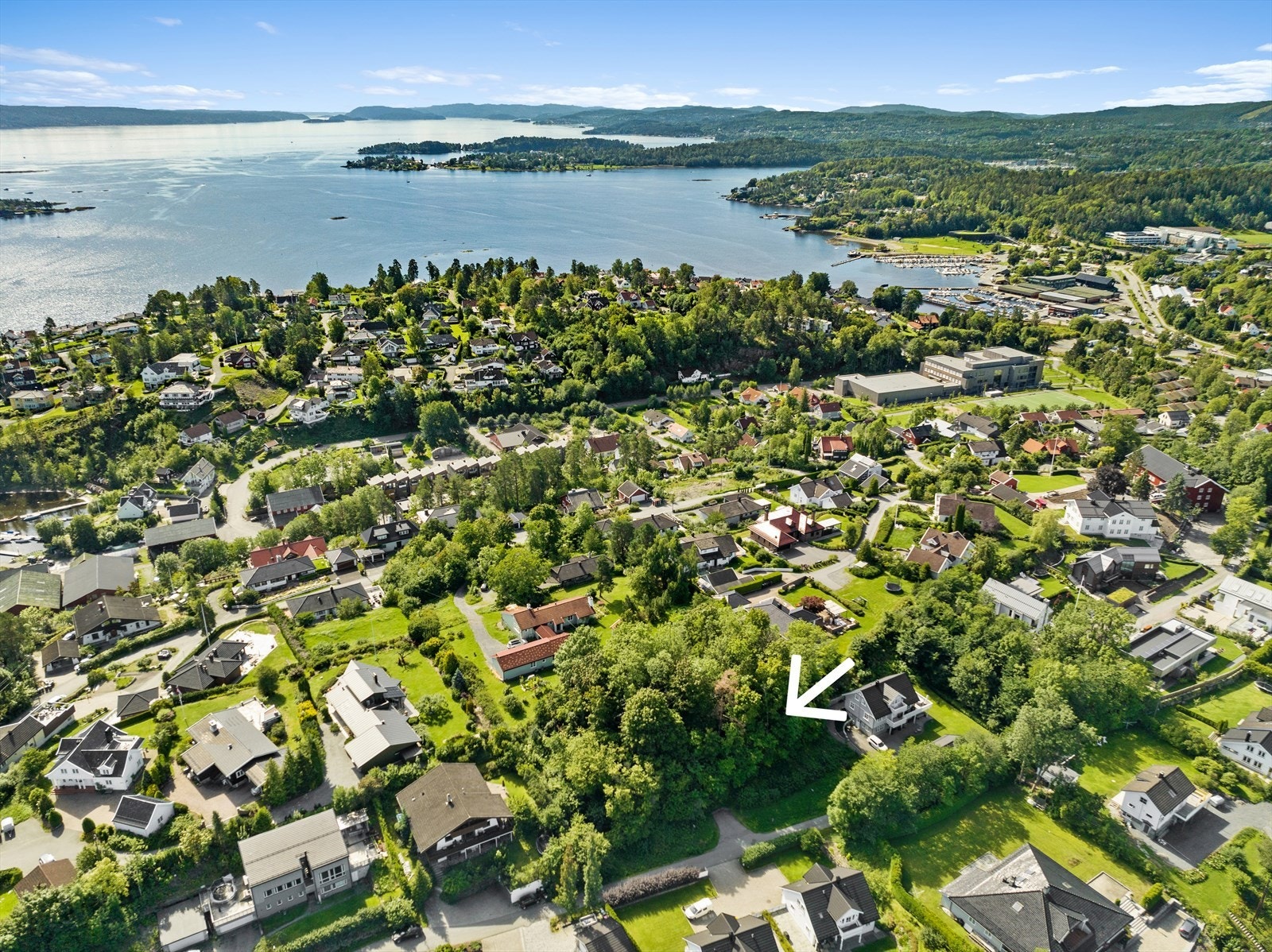 Solforholdene er strålende, også med kveldssol. Galleribilde