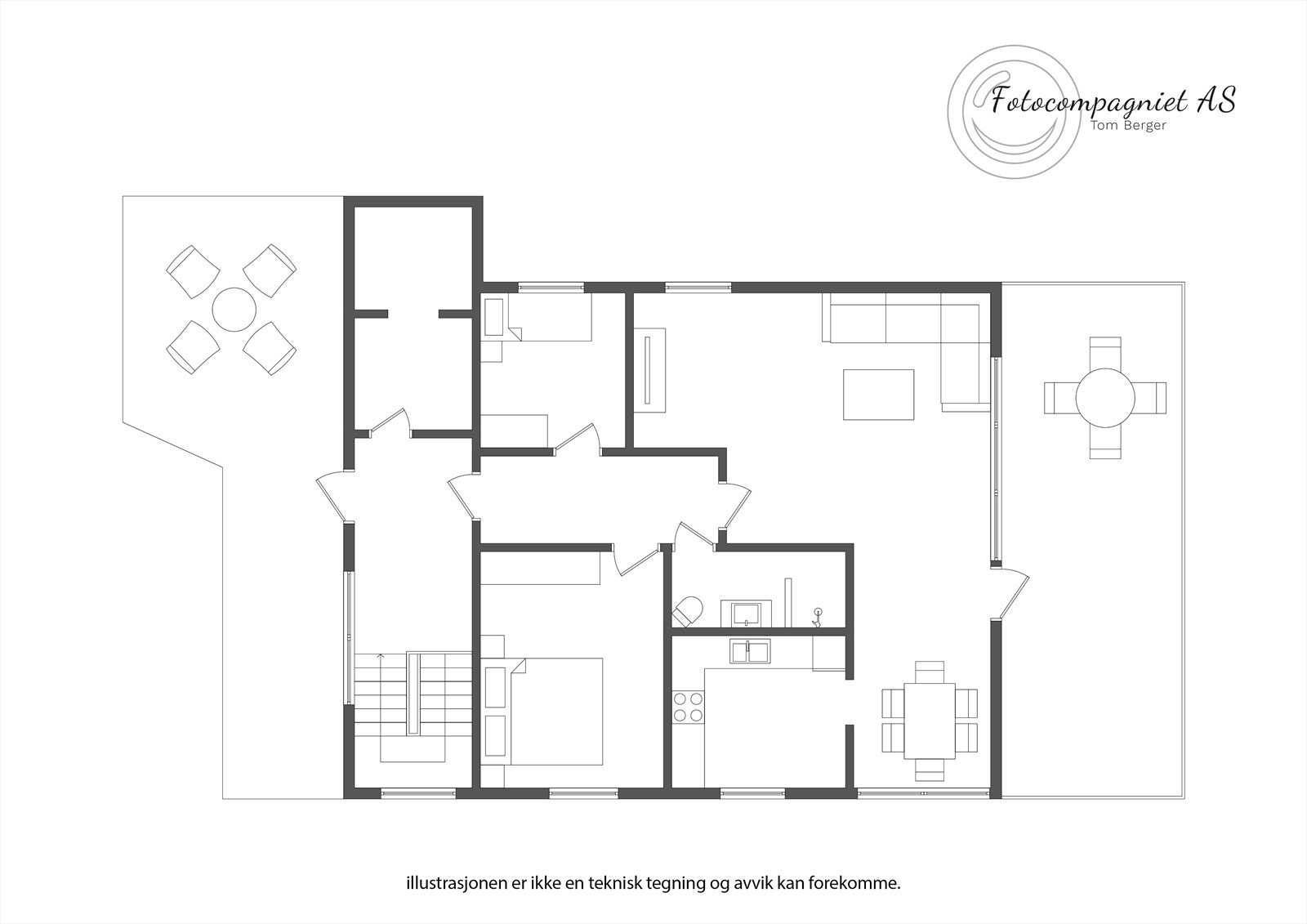 | Planløsning - 1. etasje | Galleribilde