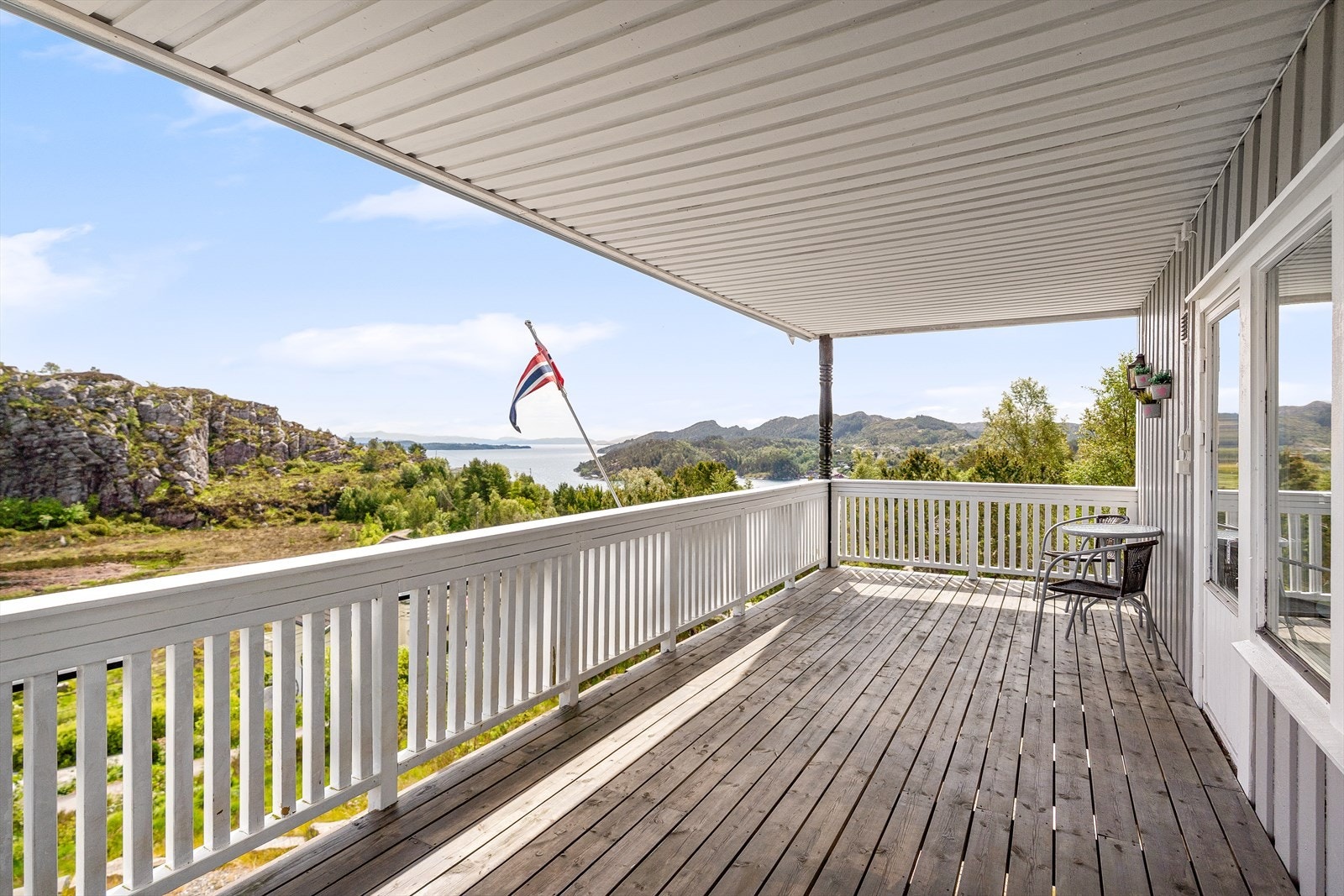 Herlig terrasse på 21,5m² Galleribilde