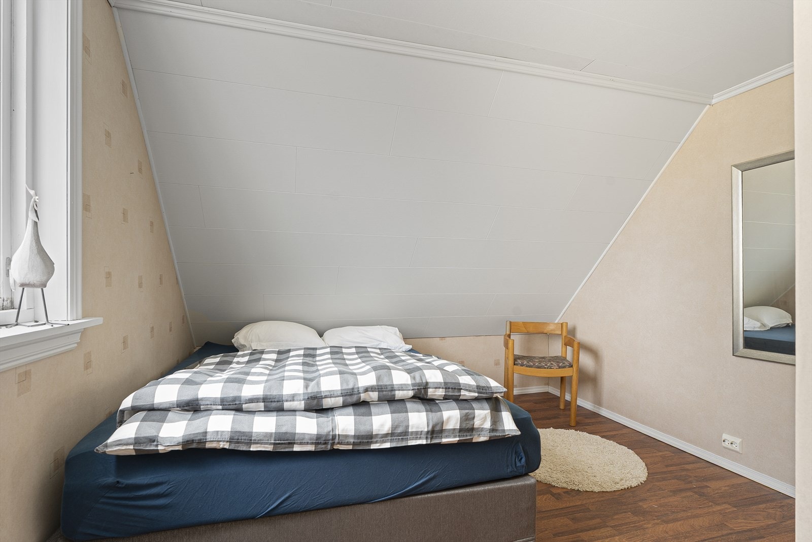 Tilleggsdel innredet som soverom. Galleribilde