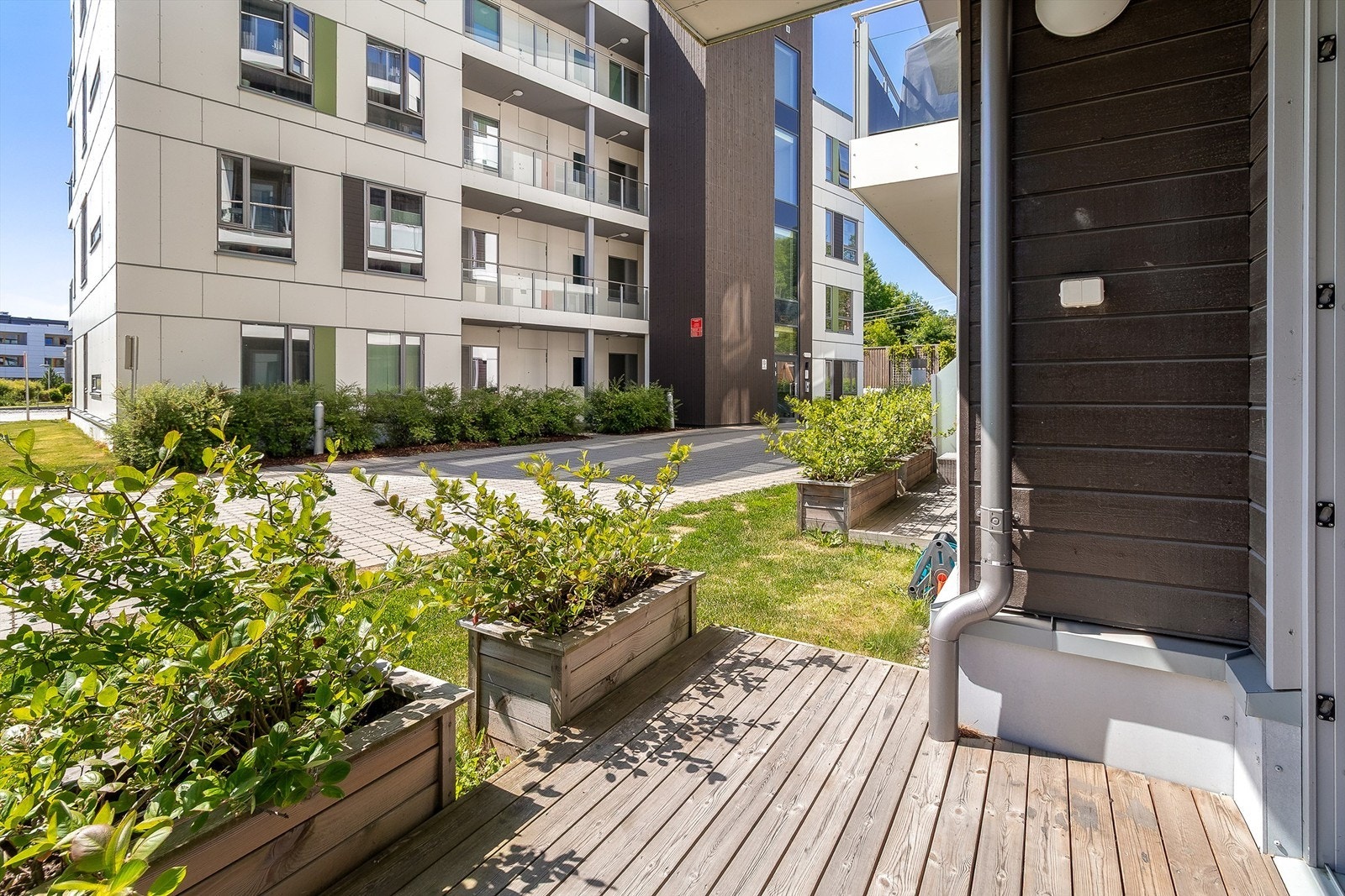 Terrassen er overbygget Galleribilde