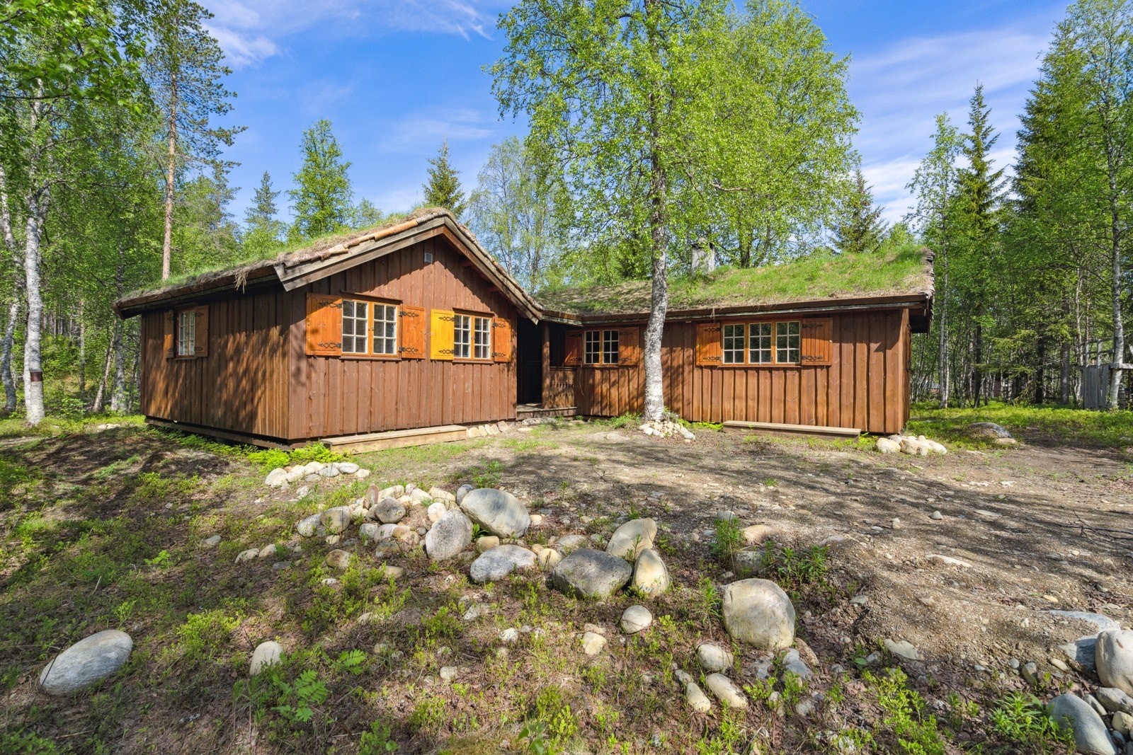 Flott hytte med nydelige naturområder. Galleribilde