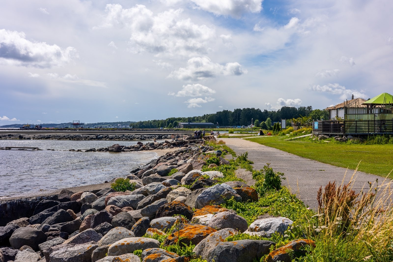 Flotte tur- og rekreasjonsområder i sjønære omgivelser kan virkelig nytes her. Galleribilde