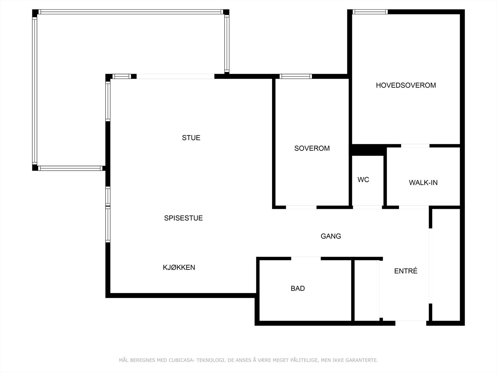 Plantegning. Galleribilde