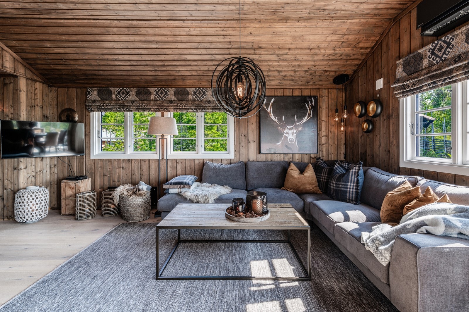 Plass til romslig sofagruppe Galleribilde