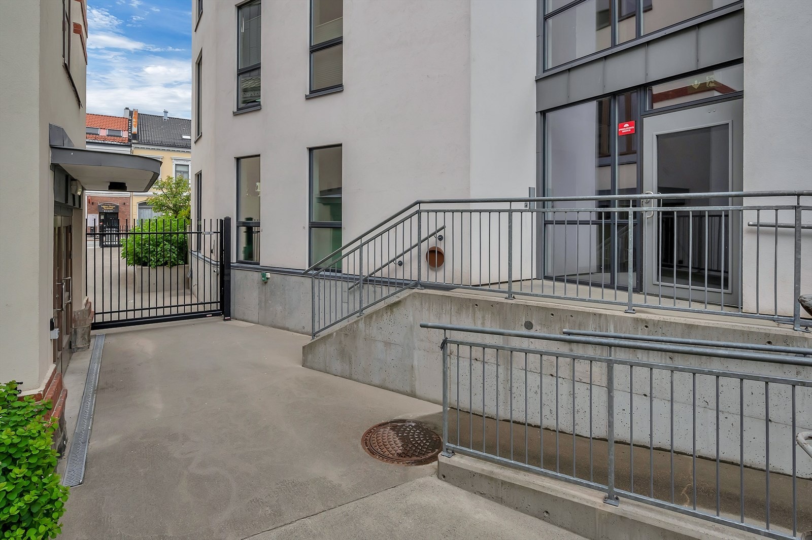 Inngangsparti Galleribilde