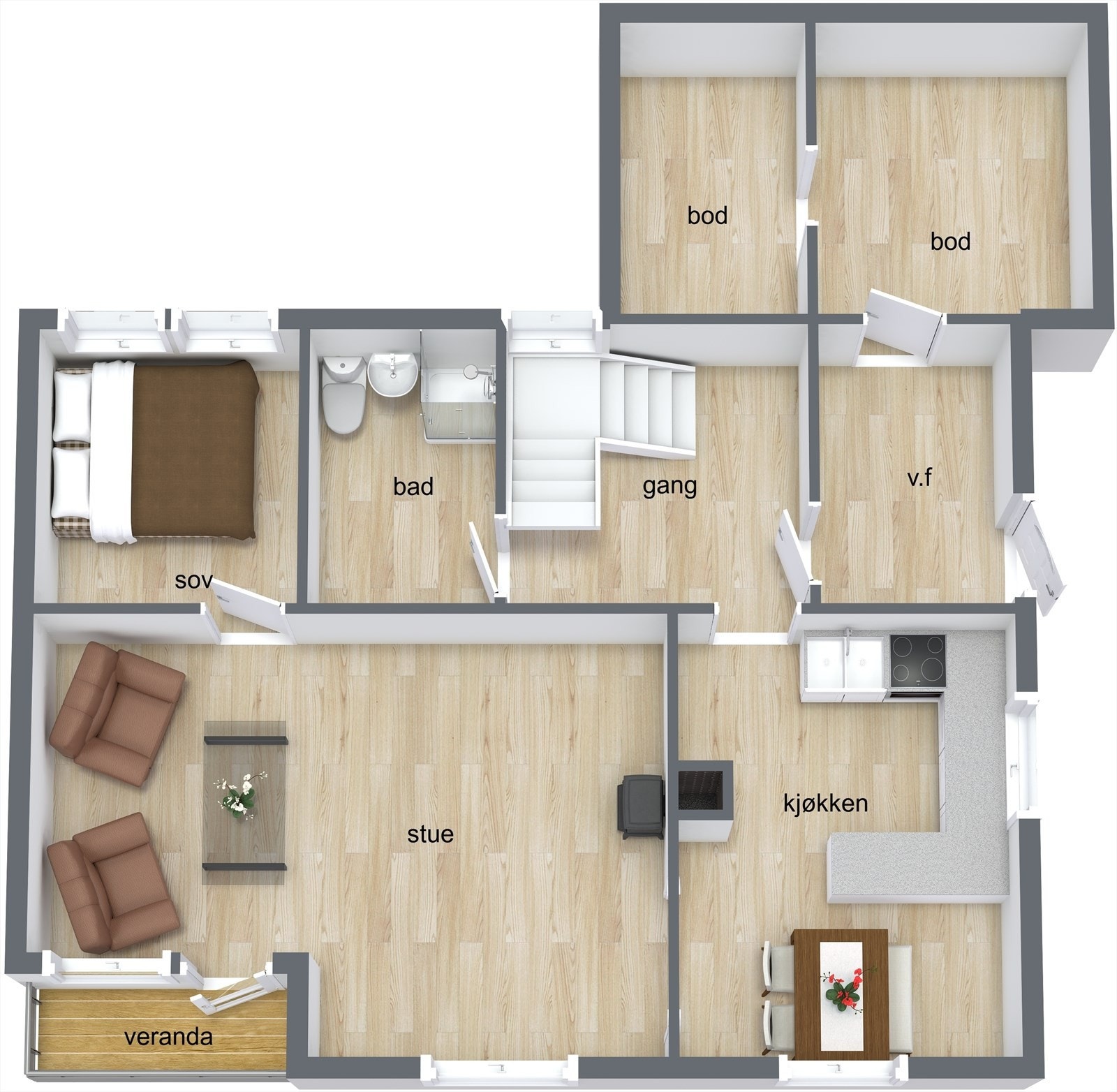 Første etasje. Galleribilde