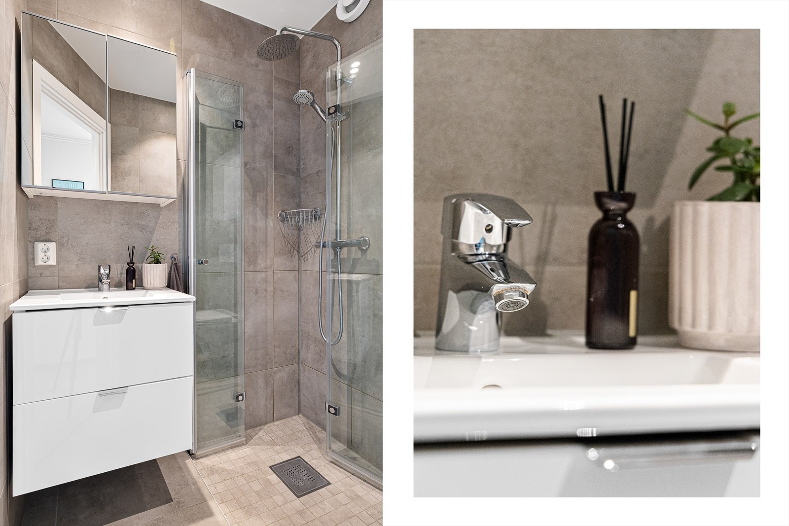 Rør ble byttet til rør i rør system, da ble også rørene til kjøkkenet bytte. Varmtvannstank (plassert i boden) ble også skiftet i 2022. Galleribilde