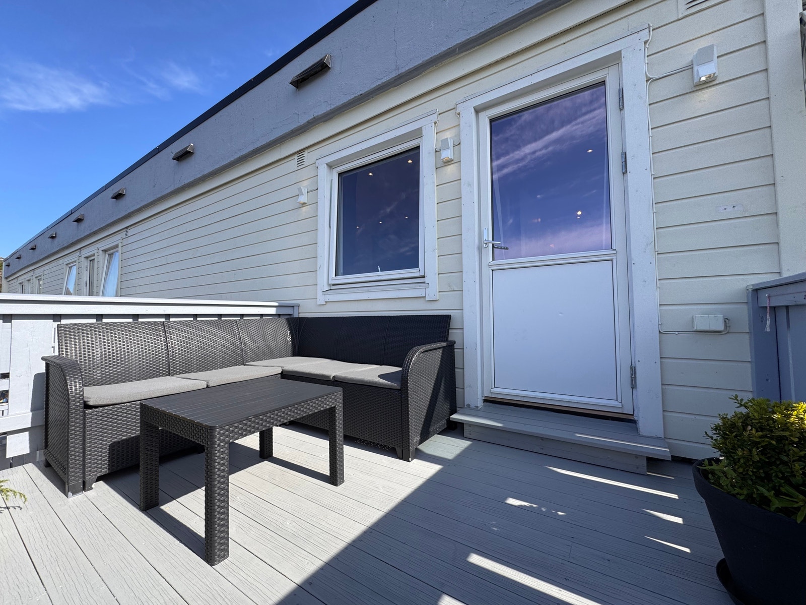 Veranda med utgang fra soverom Galleribilde