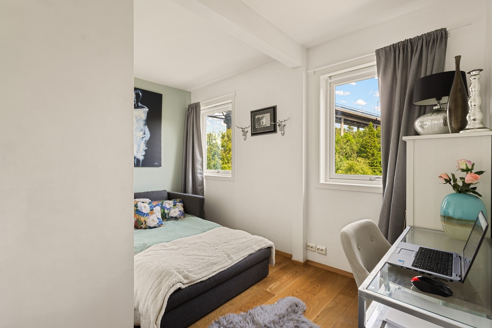 De to andre soverommene måler 8 m² og 7,8 m². Galleribilde
