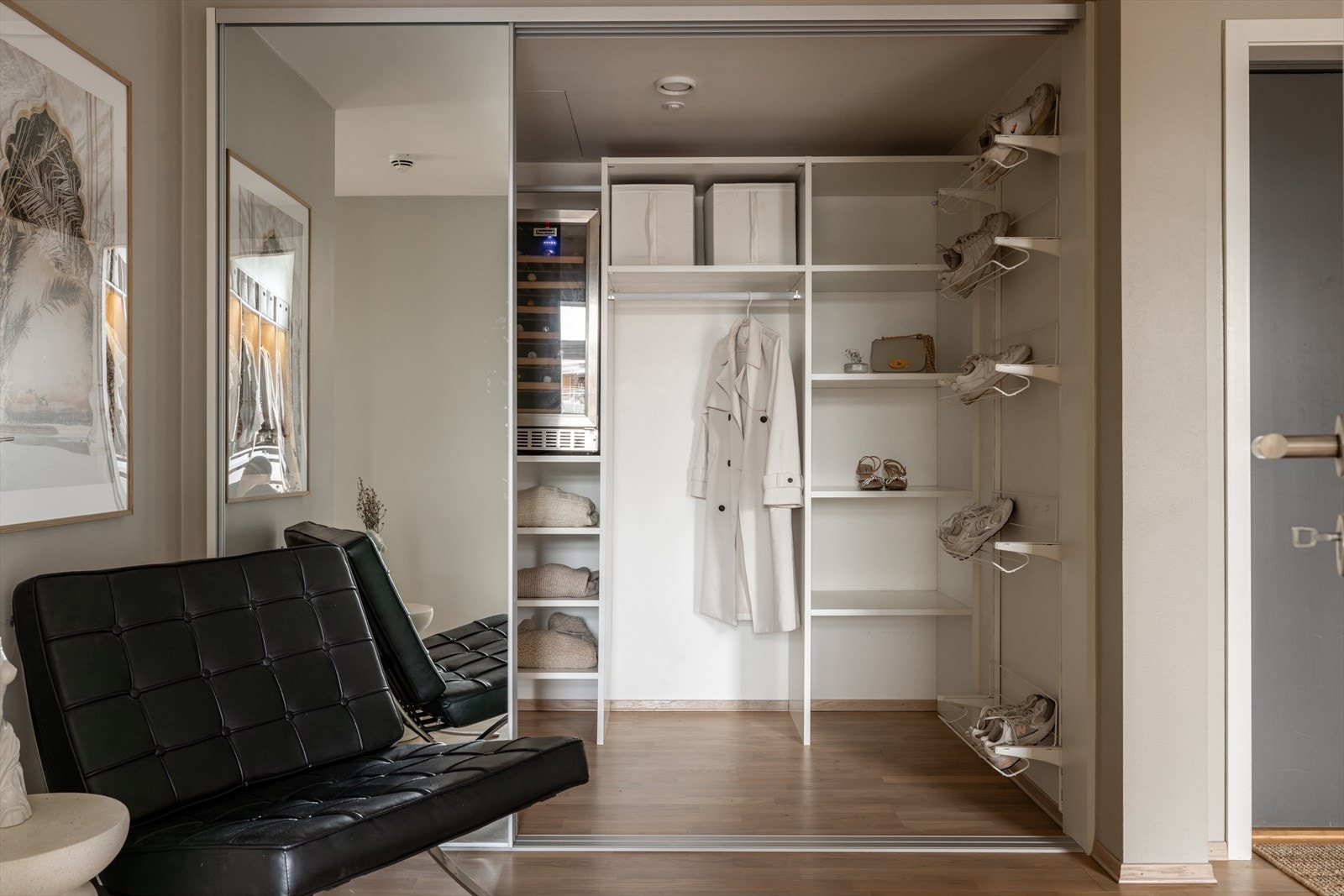 Praktisk rom for oppbevaring. Galleribilde