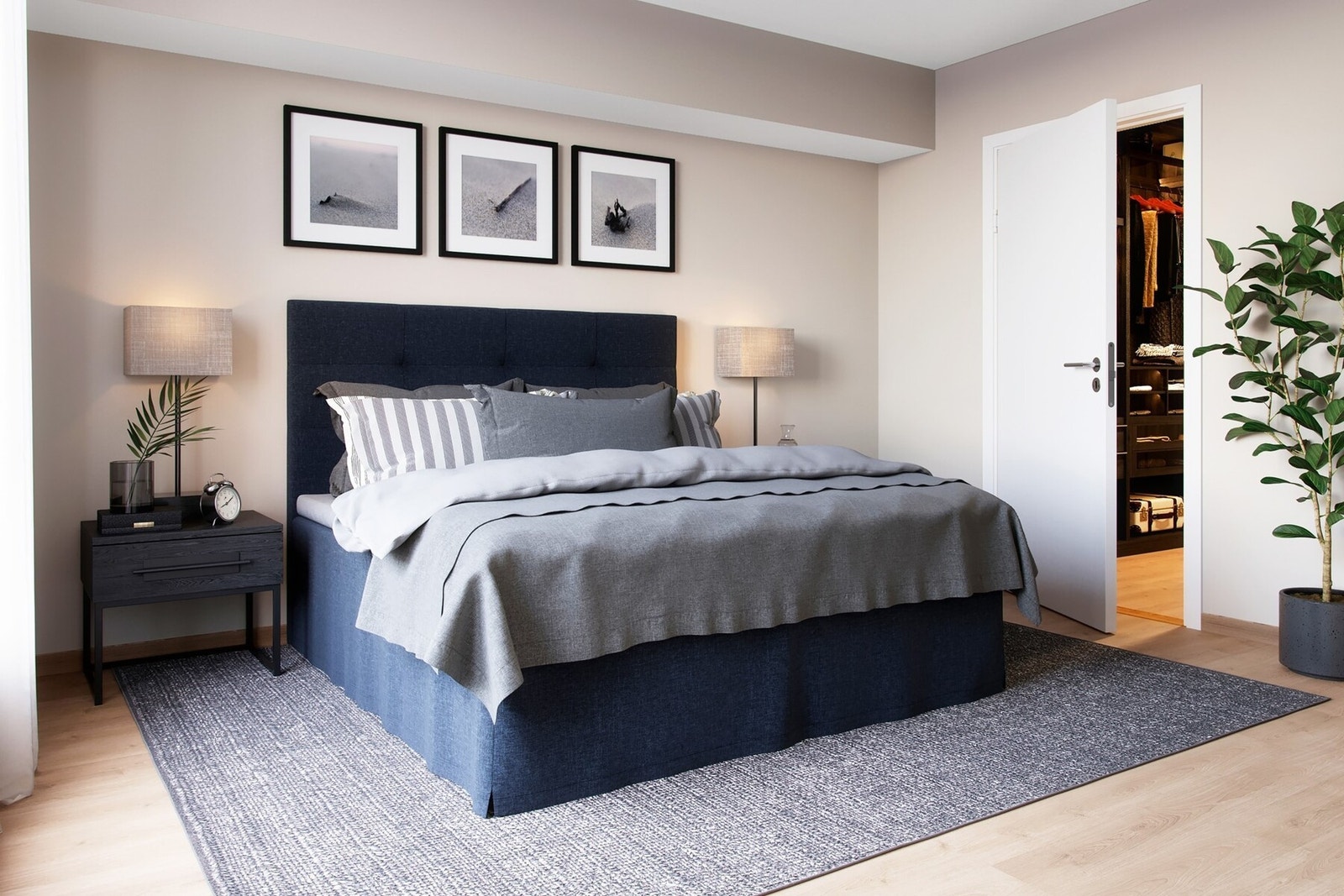 Illustrasjon soveorm Galleribilde