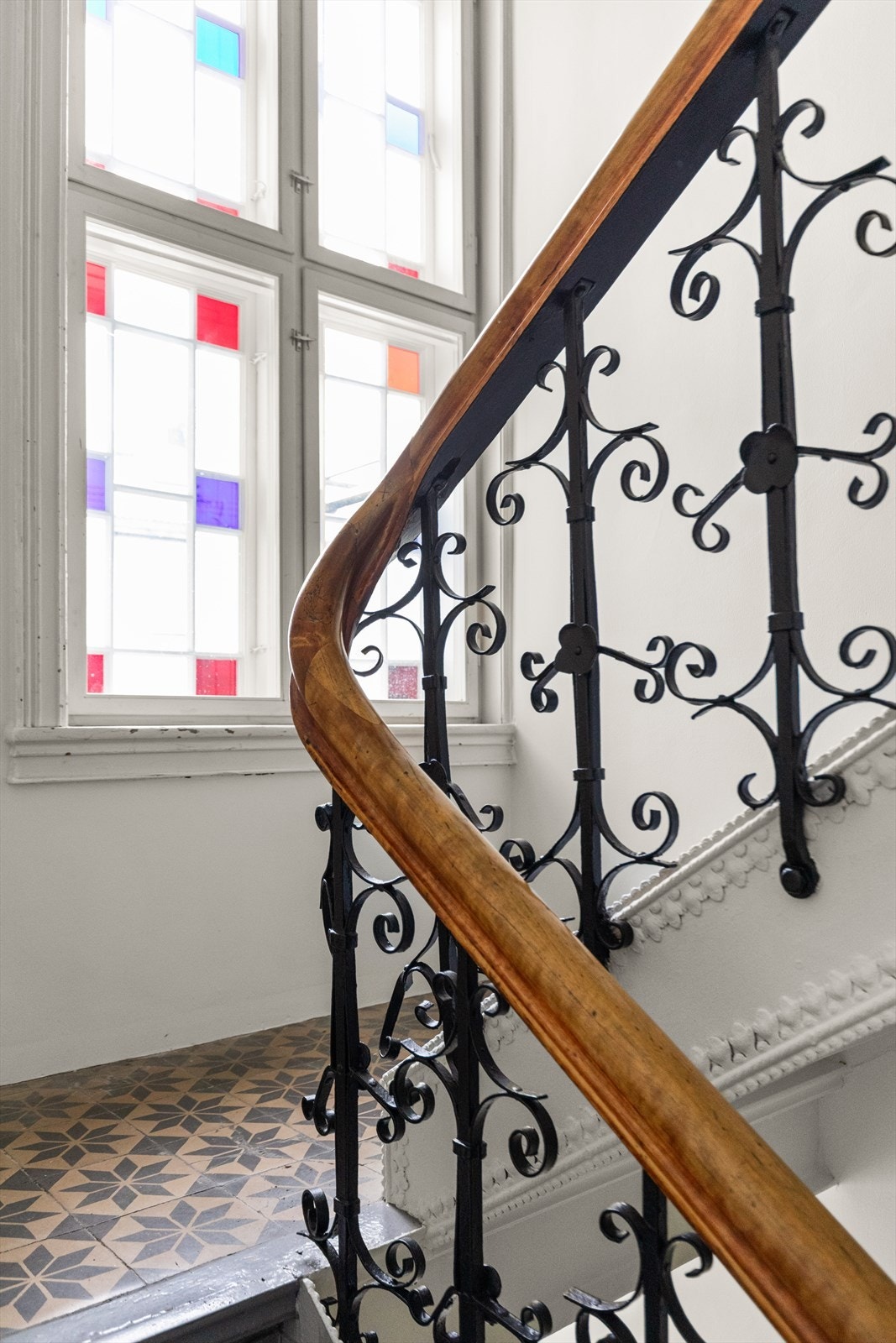 Trappeoppgaven er nylig renovert og sto ferdig i mai 2025. Galleribilde