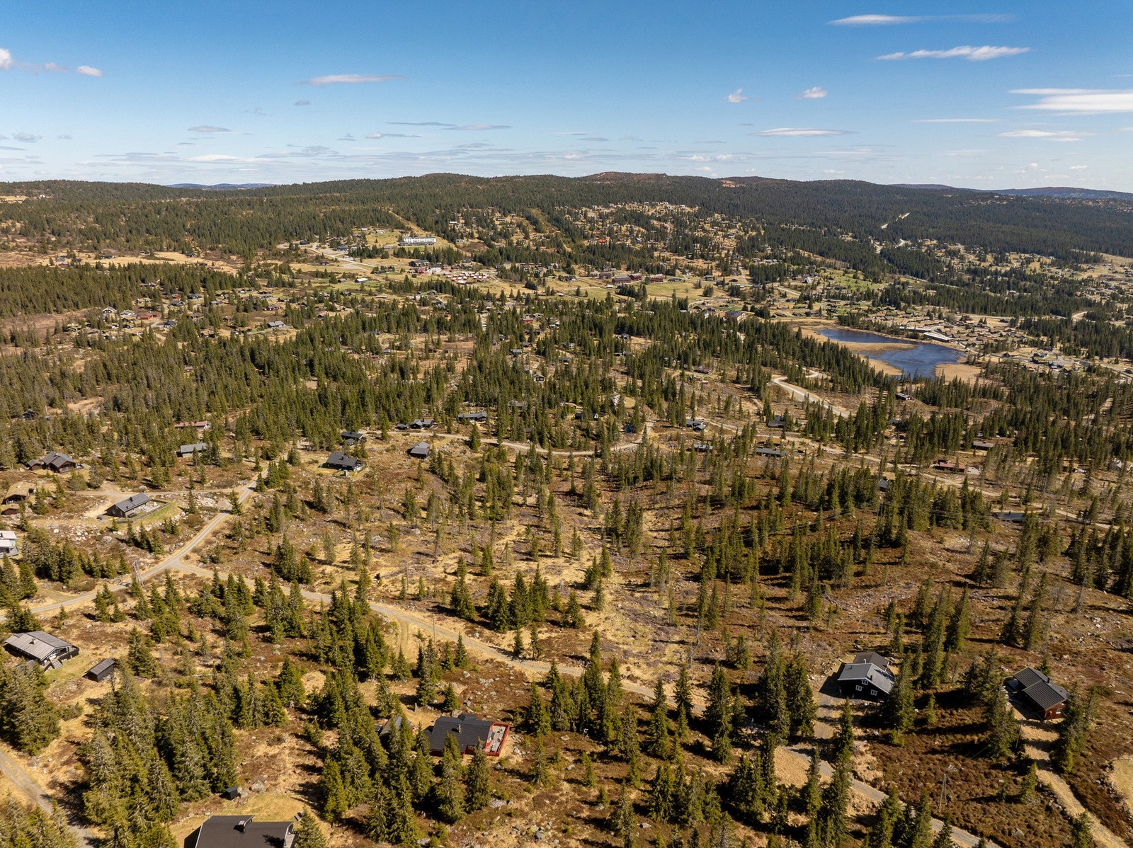 Dette er stedet for deg som ønsker fred og ro, og området bærer preg av stille natur. Her kan man oppleve både rev, hare, rikt fugleliv og elg rett utenfor hyttevinduet. Galleribilde