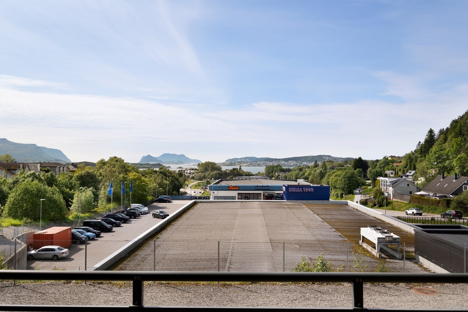Med flott utsikt Galleribilde