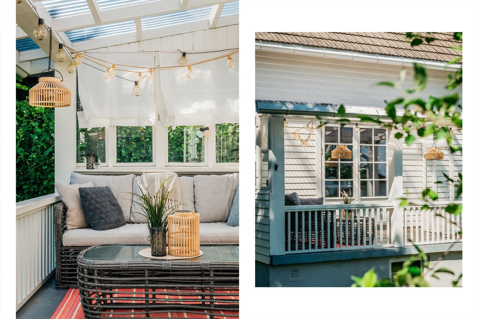 Veranda med sørvendt beliggenhet Galleribilde