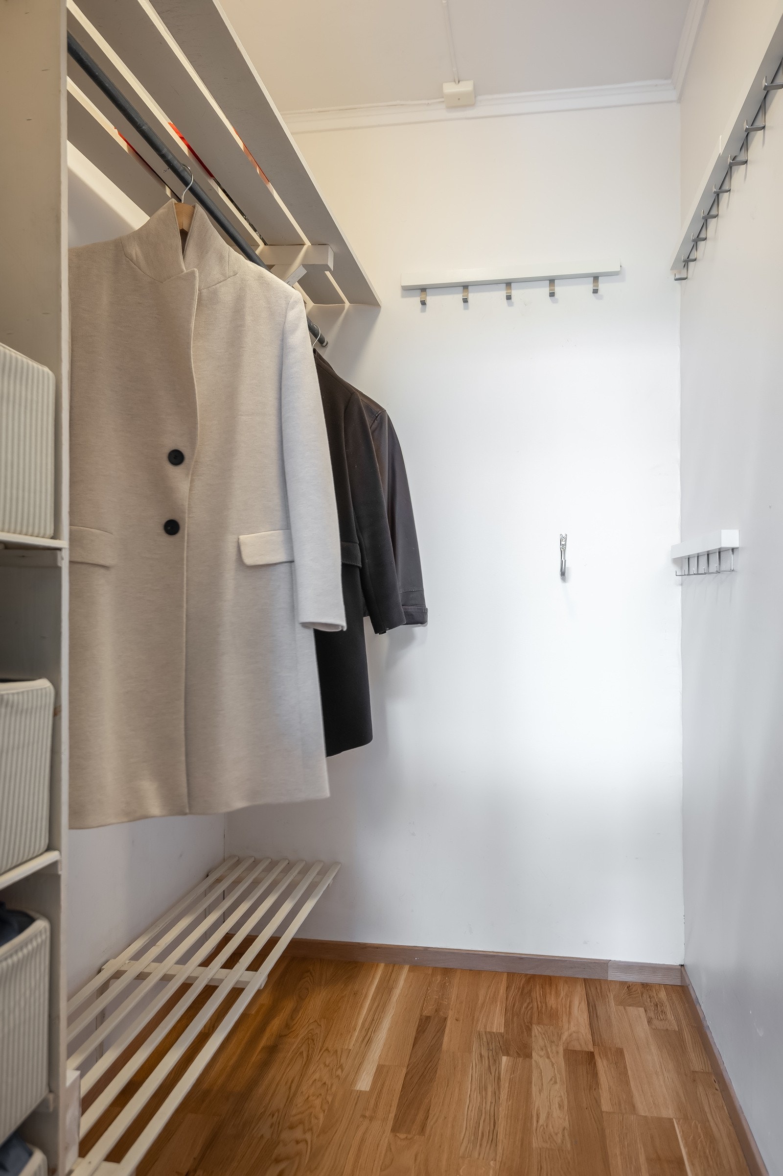 Bod/garderobe på 2,2 kvm. Galleribilde