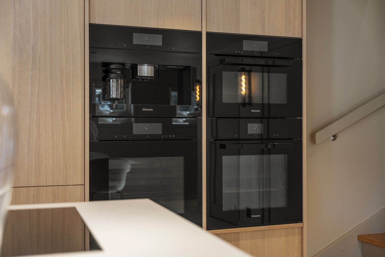 Hvitevarer fra Miele -Høykvalitetsprodukter - Stekeovn/ dampovn/ Micro og kaffemaskin Galleribilde