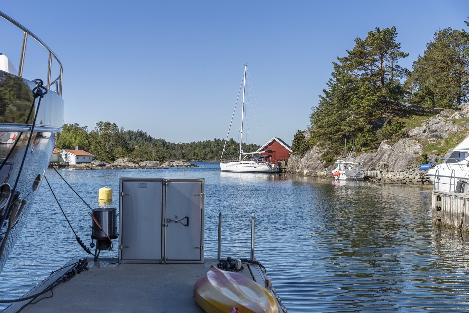 Flytebrygge medfølger ikke Galleribilde