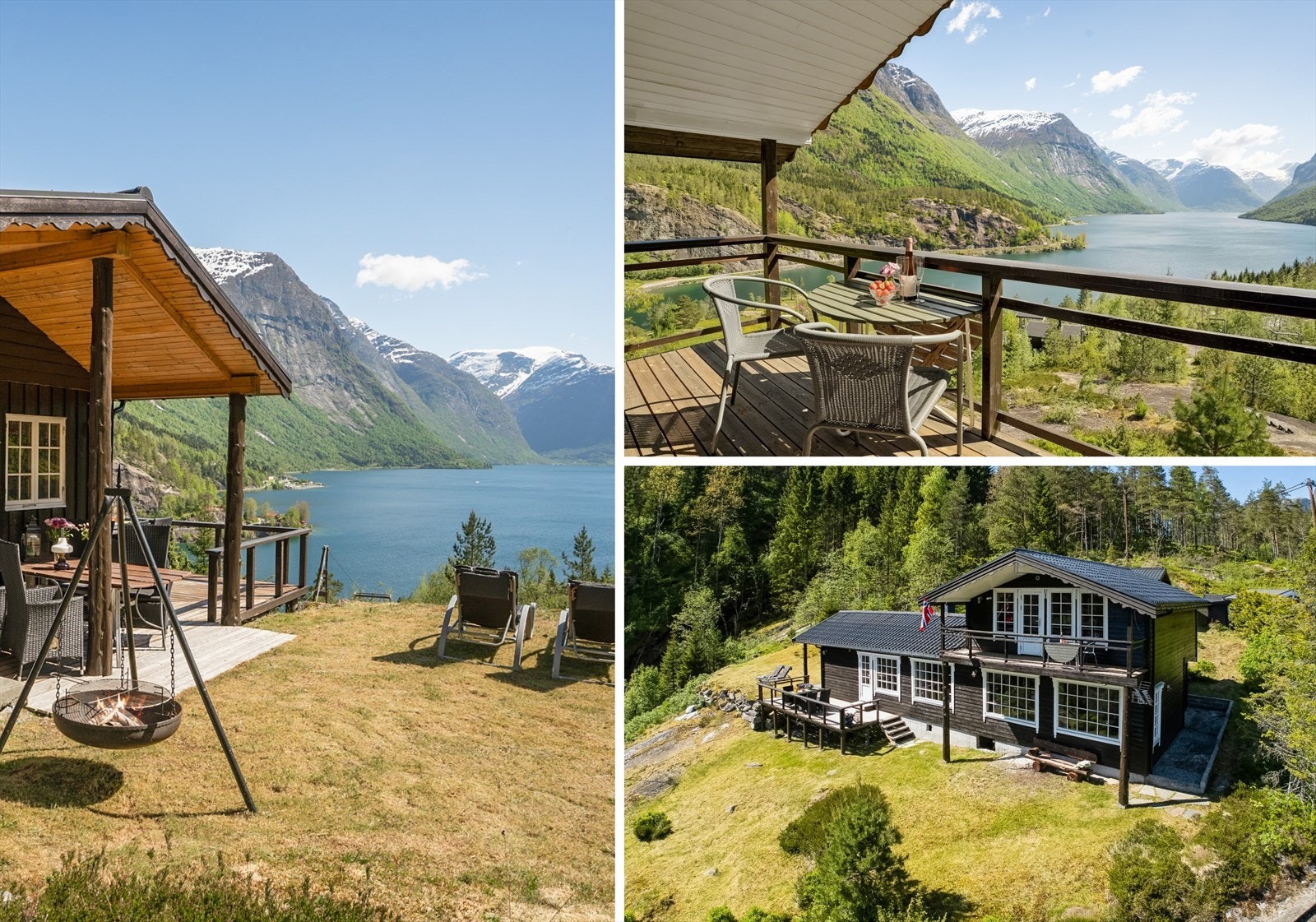 Velkomen til Lodalen, Sæten og Nesbøvegen 49! Ei perle av ein fritidseigedom, fint beliggande i vakker Nordfjordnatur. Galleribilde