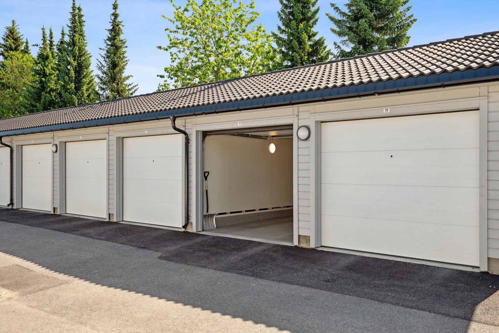 Det medfølger en garasjeplass til andelen Galleribilde