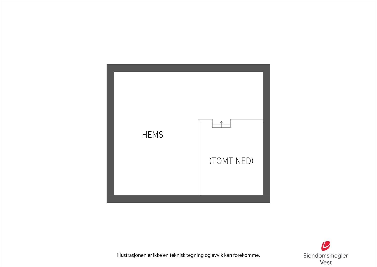 Plantegning hems. Galleribilde