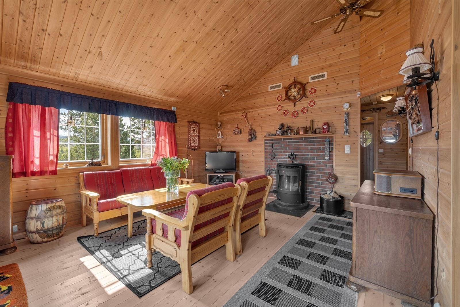 Ildsted for de kalde årstidene Galleribilde