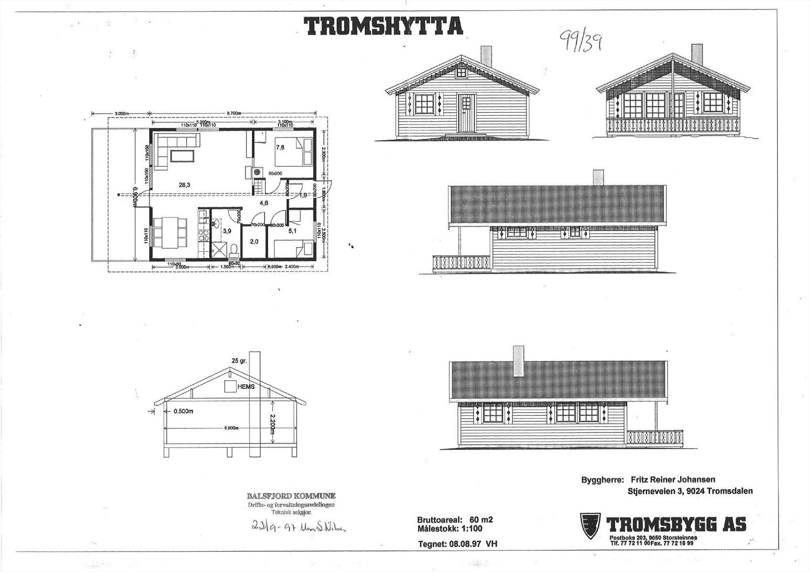 Plantegning Galleribilde