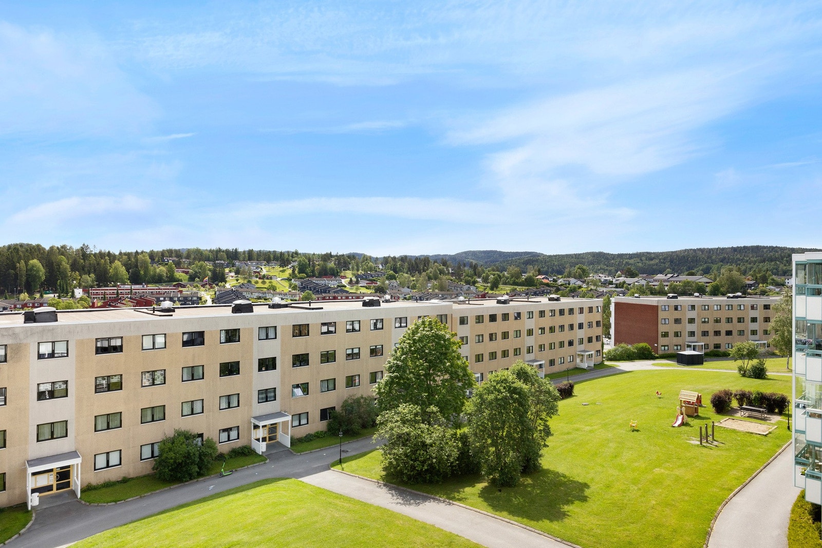 Flott utsikt fra balkongen! Galleribilde