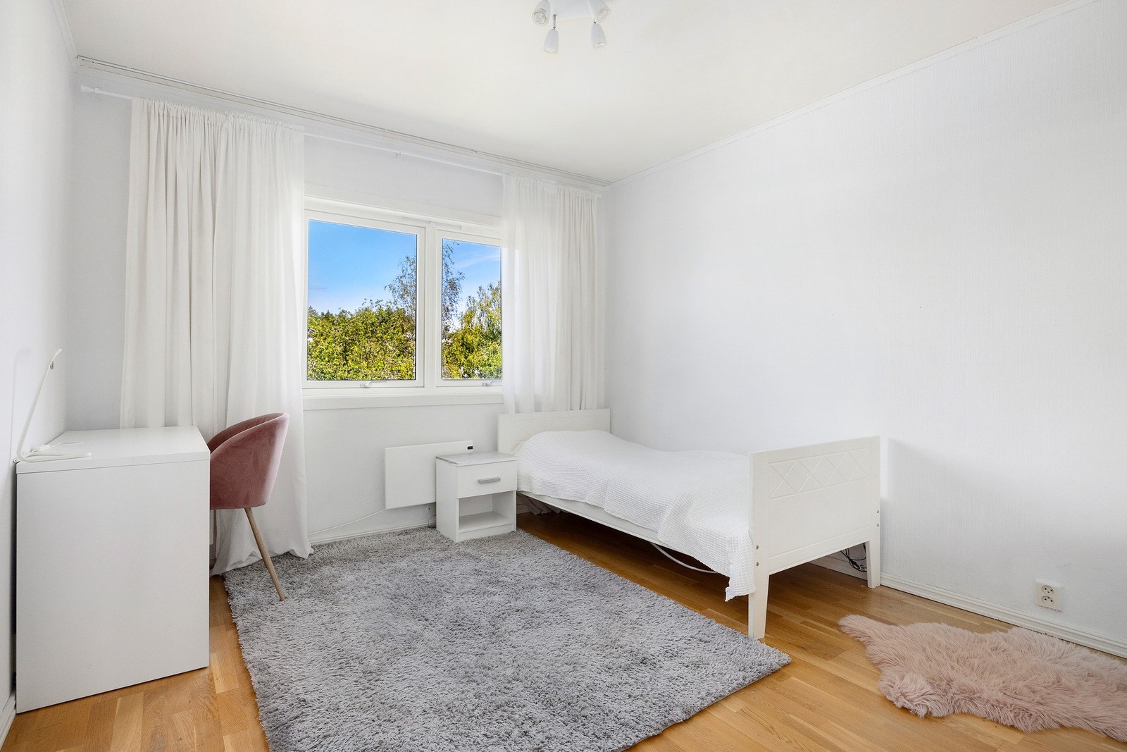 Det tredje soverommet oppleves som lyst og romslig. Galleribilde