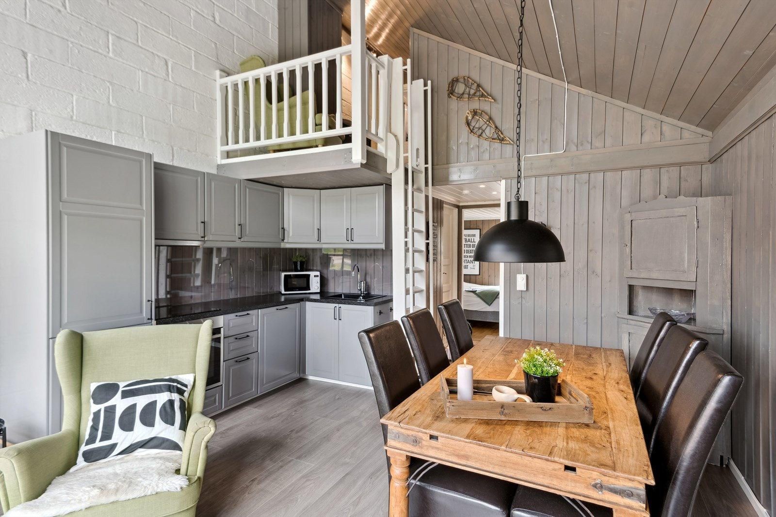 Stue og kjøkken Galleribilde