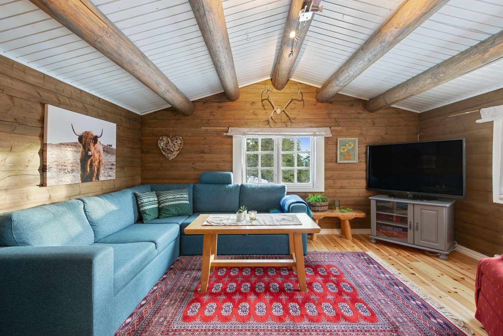 God takhøyde i stue Galleribilde