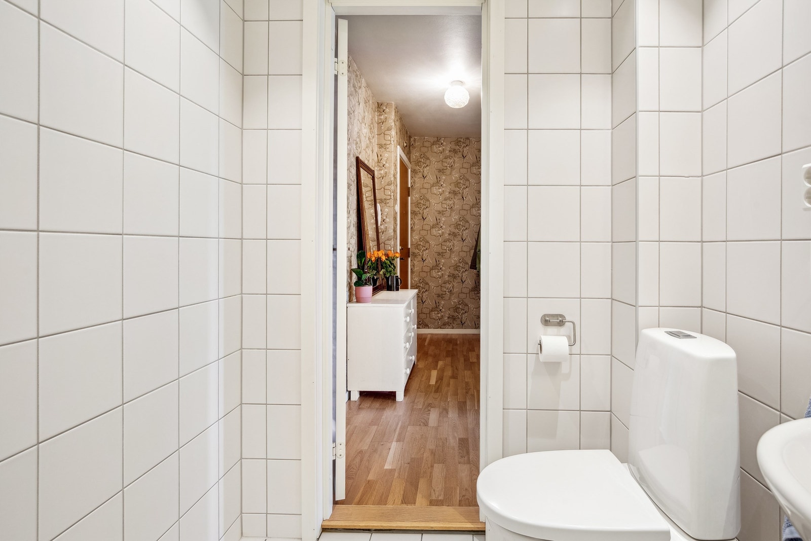 Badet ble oppgradert i regi av borettslaget i 2017/2018. Galleribilde