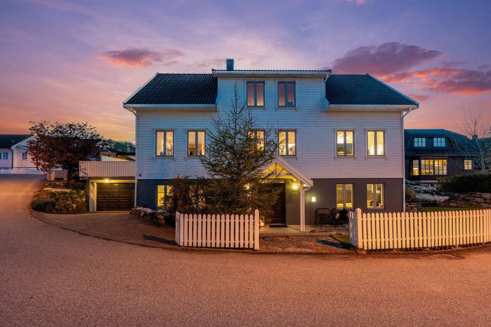 Kveldsbilde | Fasade Galleribilde