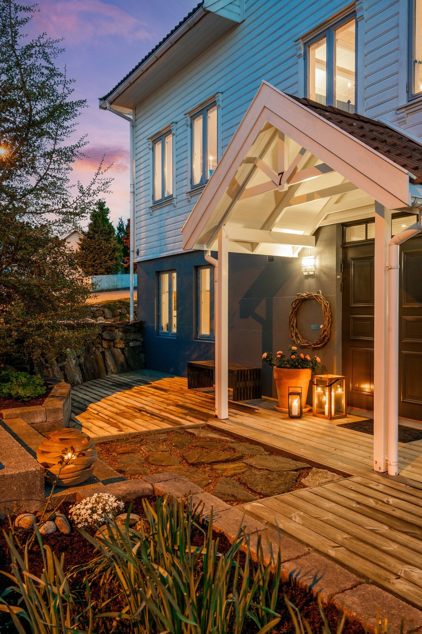 Kveldsbilde | Fasade Galleribilde