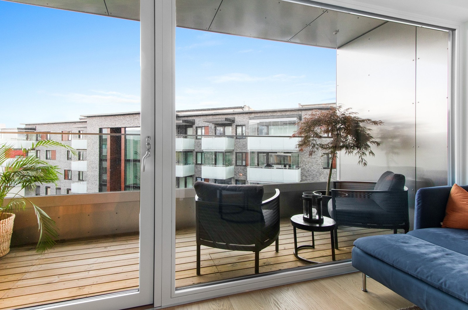Rambergveien 16 B er en moderne og lettstelt hjørneleilighet. Galleribilde