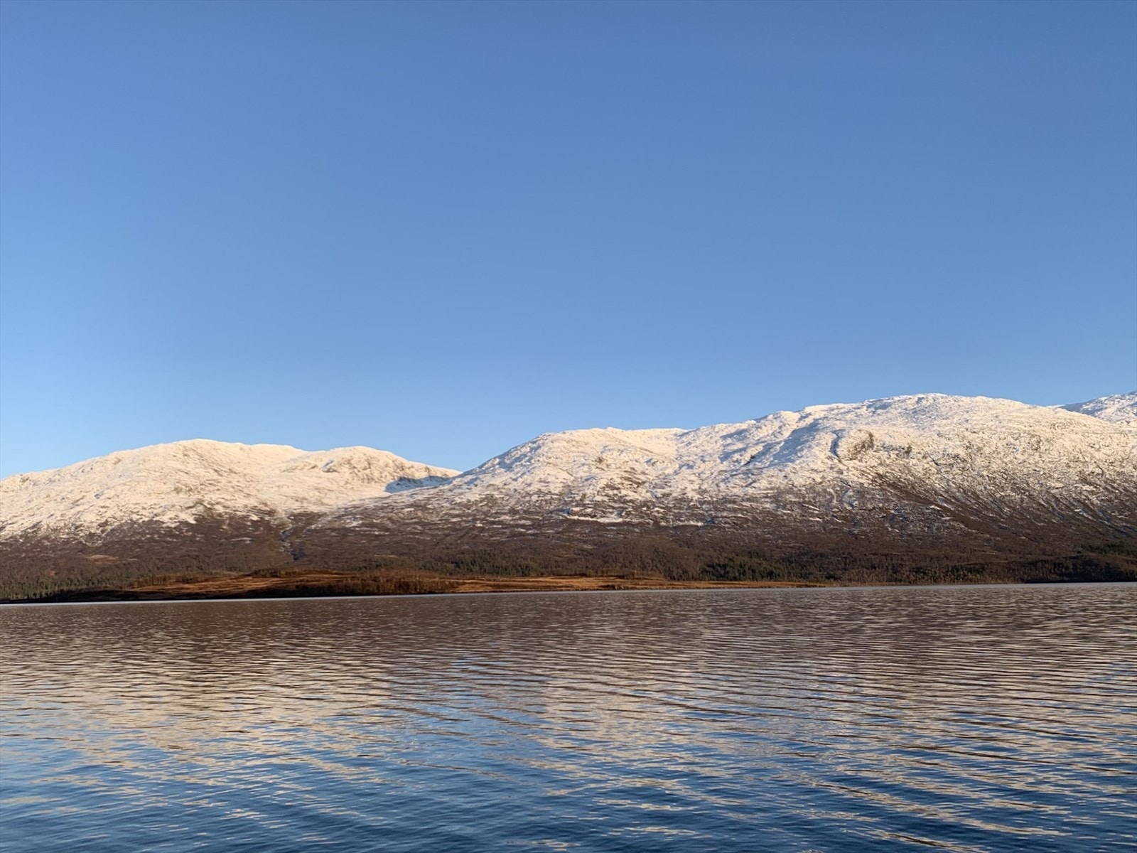 Utsikt utover Øvre Fiplingvatn Galleribilde