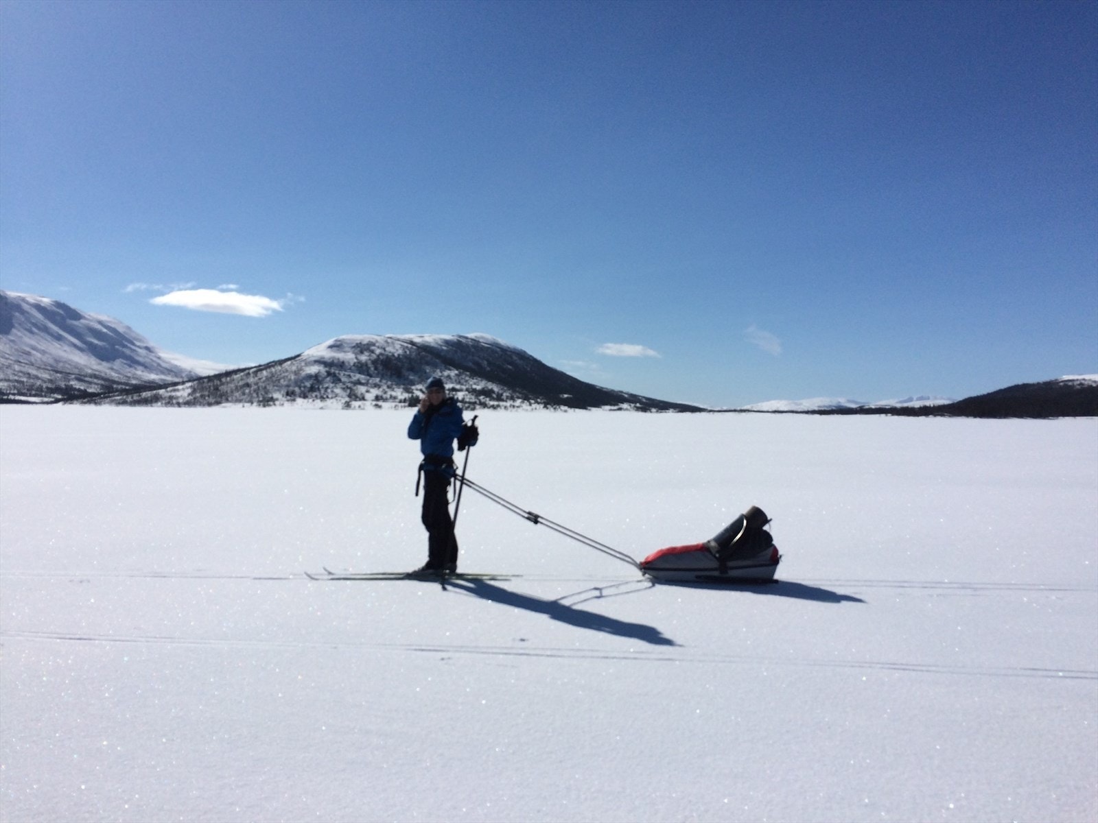 Stemningsbilde på Øvre Fiplingvatn Galleribilde