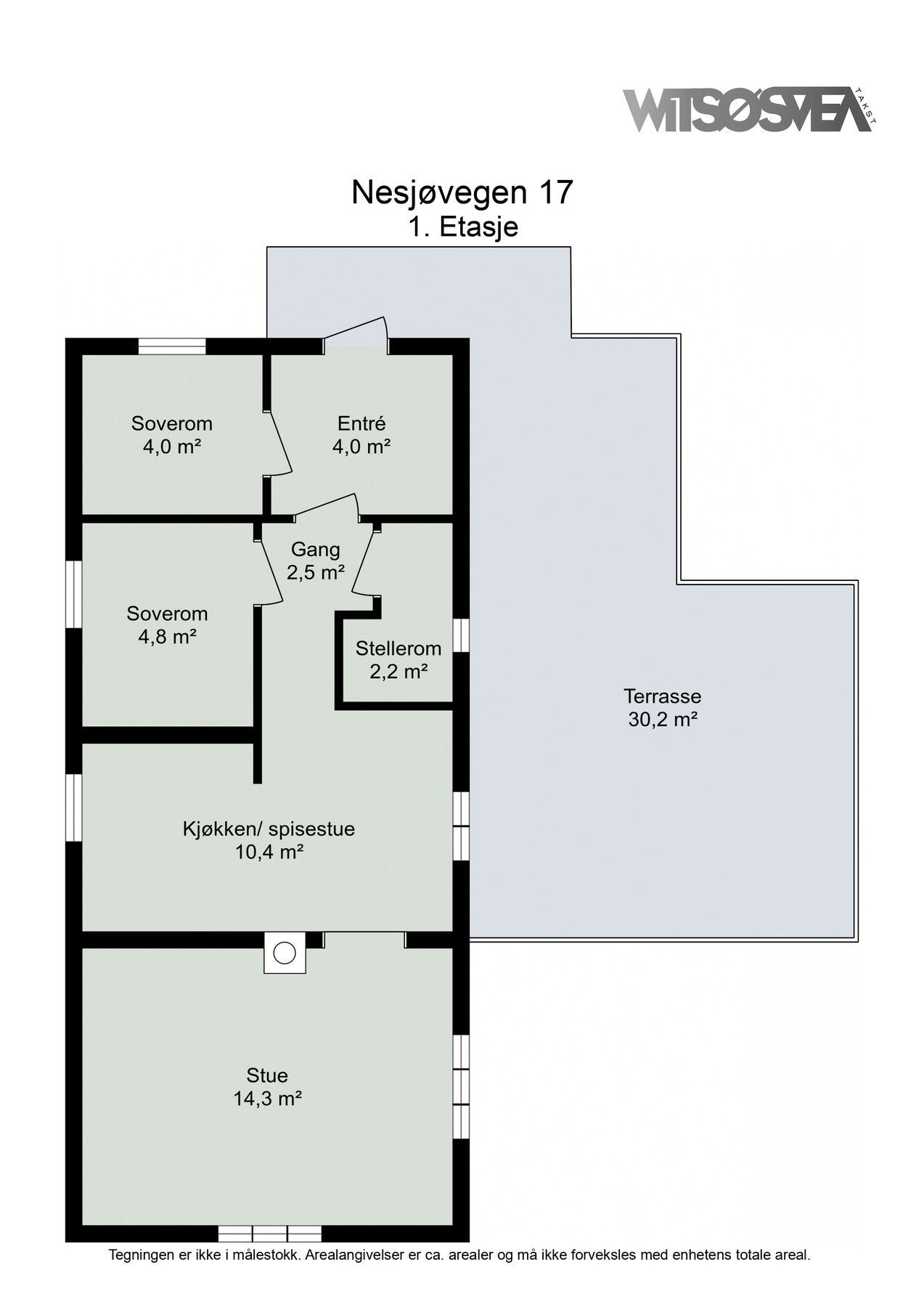 Plantegning. Galleribilde