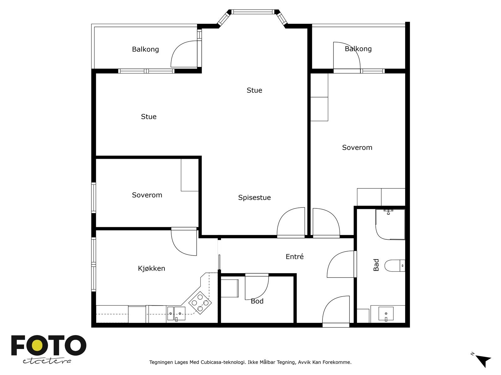 Plantegning. Galleribilde