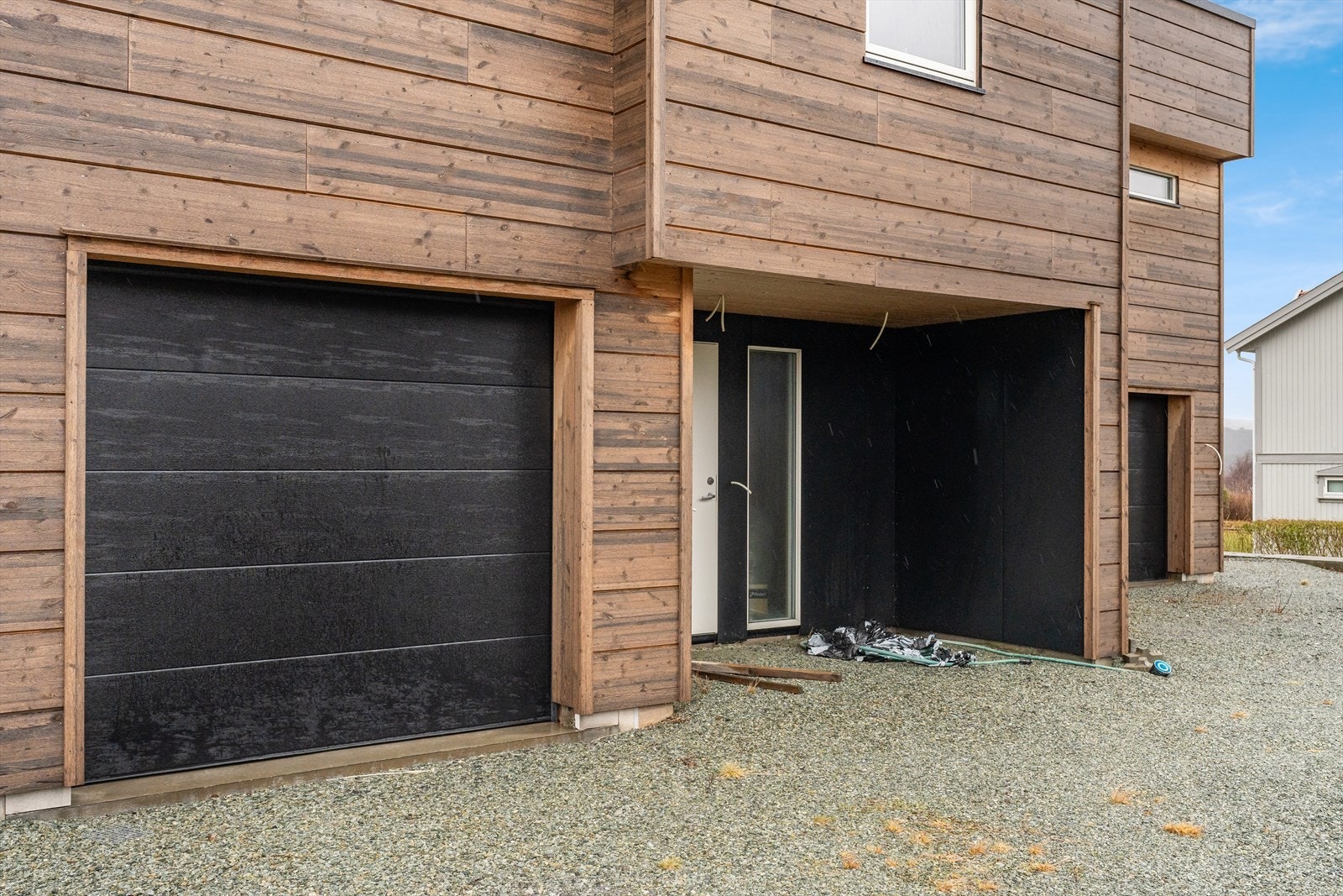 Overbygd inngangsparti Galleribilde