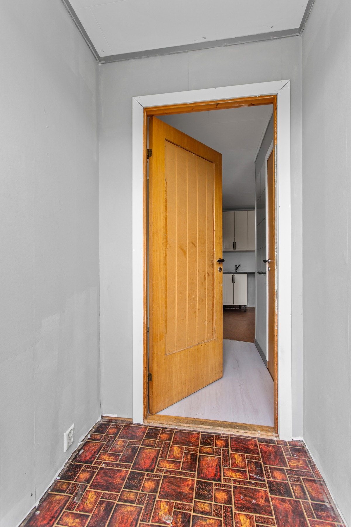 Inngang til utleiedel. Galleribilde