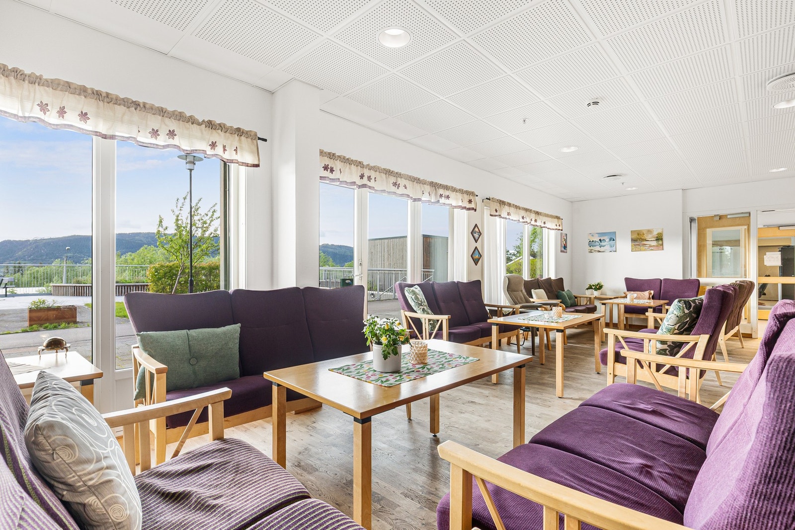 Felles stue som kan benyttes av beboerne Galleribilde